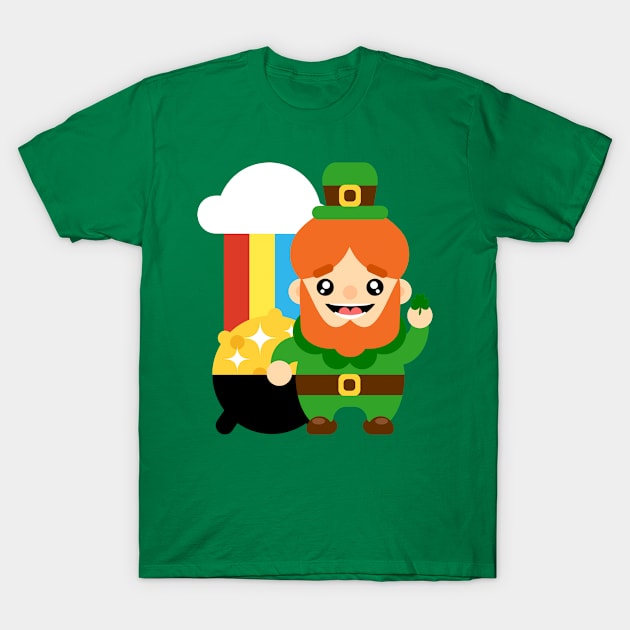 Leprechaun, St Patrick's Day, Irish T-Shirt by jeciao